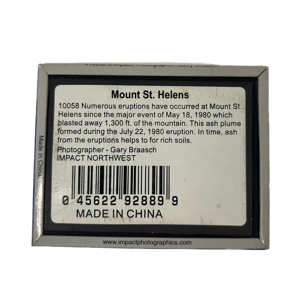 Mount St. Helens National Volcano Souvenir Refrigerator Magnet